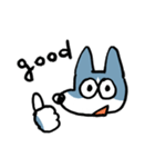 ハスキーのスカイくん1（個別スタンプ：2）