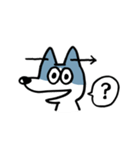 ハスキーのスカイくん1（個別スタンプ：34）