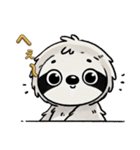 今日のナマケモノ2（個別スタンプ：10）