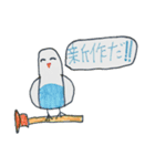 リトくんのインコ 手書きバージョン 3（個別スタンプ：12）