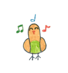 リトくんのインコ 手書きバージョン 3（個別スタンプ：14）