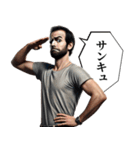 ダルめの返信専用1(男)（個別スタンプ：14）