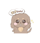 きゅるきゅるダックス（個別スタンプ：6）
