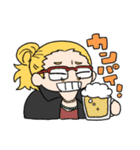 マイクと相澤、ときどき白雲（個別スタンプ：23）