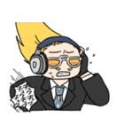 マイクと相澤、ときどき白雲（個別スタンプ：33）