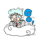 マイクと相澤、ときどき白雲（個別スタンプ：37）