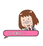 MHA トガとお茶子の会話スタンプ（個別スタンプ：9）
