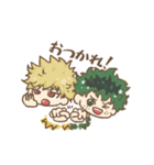 毎日使えるヒロアカキャラ表情スタンプ（個別スタンプ：21）