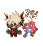 僕のヒーローアカデミアコラボレーション（個別スタンプ：3）