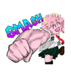 みんなでSMASH！_僕のヒーローアカデミア（個別スタンプ：2）