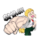 みんなでSMASH！_僕のヒーローアカデミア（個別スタンプ：6）