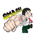 みんなでSMASH！_僕のヒーローアカデミア（個別スタンプ：13）