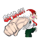 みんなでSMASH！_僕のヒーローアカデミア（個別スタンプ：15）
