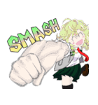 みんなでSMASH！_僕のヒーローアカデミア（個別スタンプ：16）
