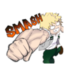 みんなでSMASH！_僕のヒーローアカデミア（個別スタンプ：17）