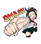 みんなでSMASH！_僕のヒーローアカデミア（個別スタンプ：20）