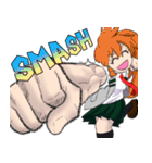 みんなでSMASH！_僕のヒーローアカデミア（個別スタンプ：21）