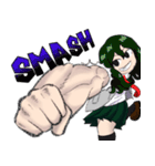 みんなでSMASH！_僕のヒーローアカデミア（個別スタンプ：25）