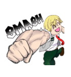 みんなでSMASH！_僕のヒーローアカデミア（個別スタンプ：26）