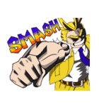 みんなでSMASH！_僕のヒーローアカデミア（個別スタンプ：32）
