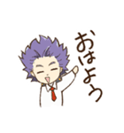 相澤先生と心操君（個別スタンプ：21）