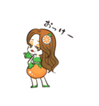 可愛い日常会話キャラクター（個別スタンプ：2）