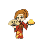 可愛い日常会話キャラクター（個別スタンプ：8）
