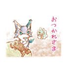 アオとばらばらのもり2（個別スタンプ：4）