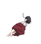 女子高生吸血鬼のてきとーなスタンプ（個別スタンプ：12）