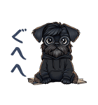 毎日使える！陰キャのシュナウザー（個別スタンプ：31）
