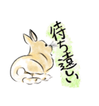 うさぎのいるゆるりとした暮らし（個別スタンプ：2）