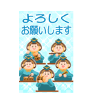 BIG♡パステル可愛い♡ひな祭り（個別スタンプ：10）