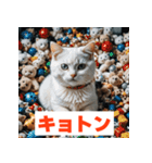 にゃんモジ！感情たっぷりネコスタンプ（個別スタンプ：23）