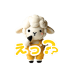 ふわふわひつじさん 日常会話（個別スタンプ：3）