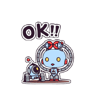 ロボットマスコットのスタンプ（個別スタンプ：5）