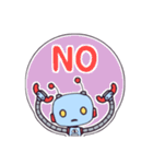 ロボットマスコットのスタンプ（個別スタンプ：18）