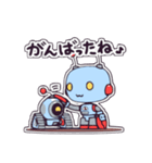 ロボットマスコットのスタンプ（個別スタンプ：22）