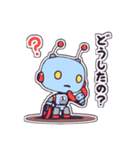 ロボットマスコットのスタンプ（個別スタンプ：24）