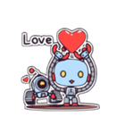 ロボットマスコットのスタンプ（個別スタンプ：35）