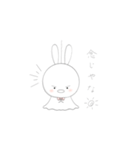 てるてるうさちゃん（個別スタンプ：10）