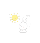 てるてるうさちゃん（個別スタンプ：14）