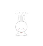 てるてるうさちゃん（個別スタンプ：24）