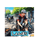 自転車ロードレーサーの日常（個別スタンプ：3）