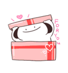 【愛】ハートを送るイッヌ（個別スタンプ：12）