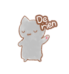 ねことフランス語（個別スタンプ：3）