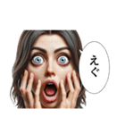 ダルめの返信専用2(女)（個別スタンプ：9）