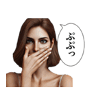 ダルめの返信専用2(女)（個別スタンプ：12）