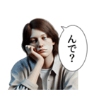 ダルめの返信専用2(女)（個別スタンプ：13）