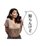 ダルめの返信専用2(女)（個別スタンプ：27）