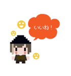 nano.RIPE ドット絵スタンプ（個別スタンプ：18）